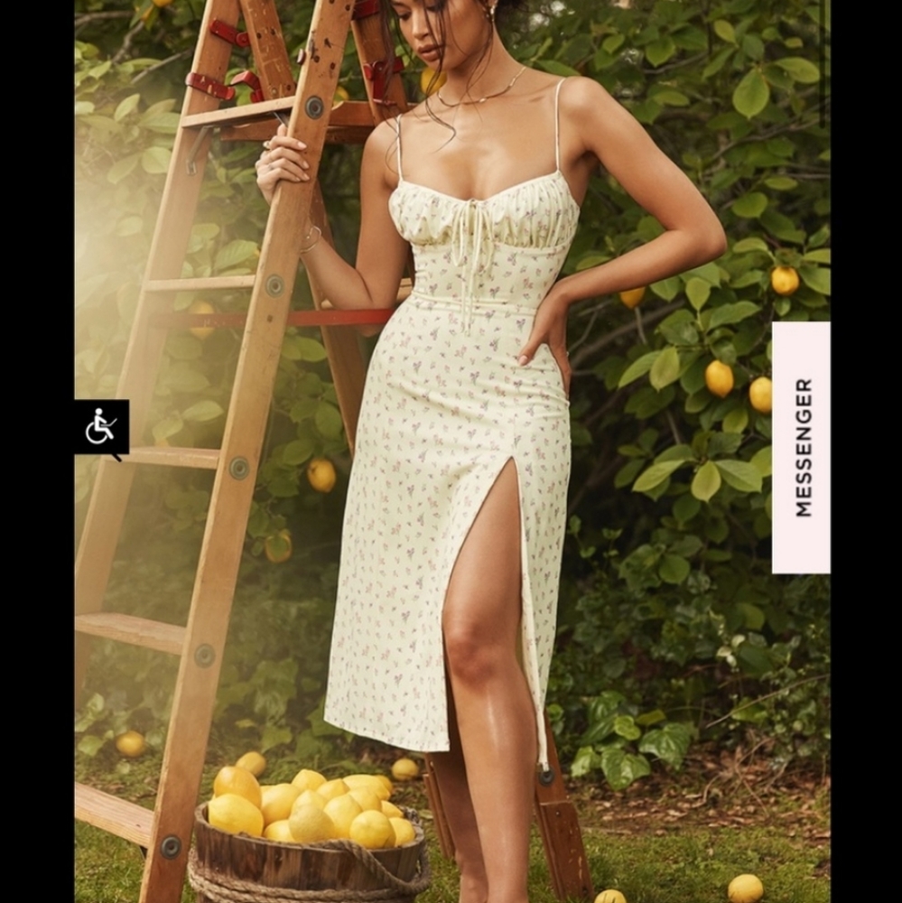 Carina midi dress